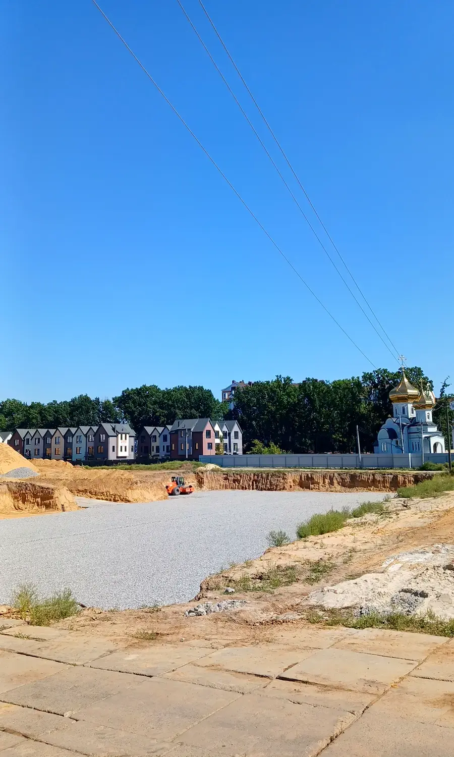 Construction progress frame 1
